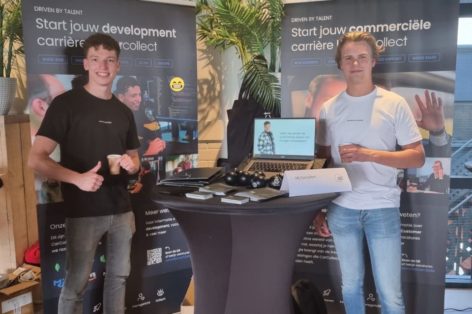 Avans AD stagemarkt Jeremy en Wout