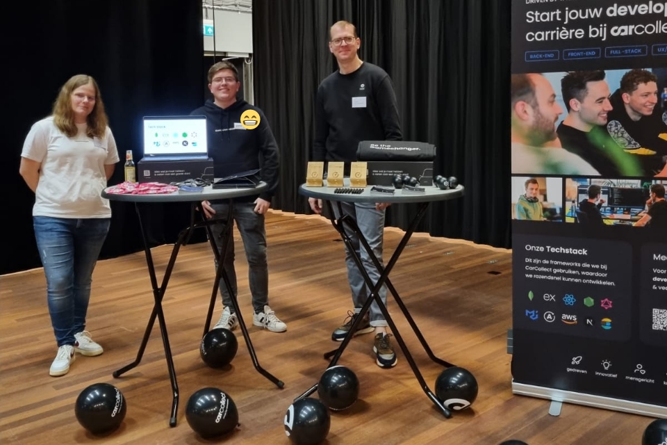 CURIO stagemarkt Kathy, Koen en Joeri