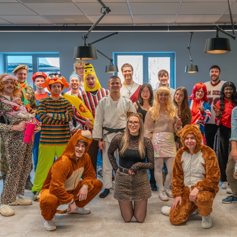 Carnaval groepsfoto